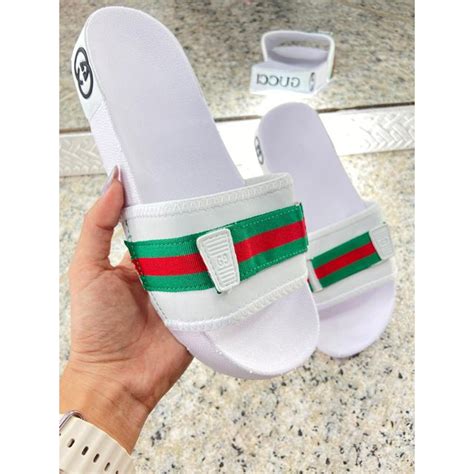 chinelo gucci branco|gucci chinos.